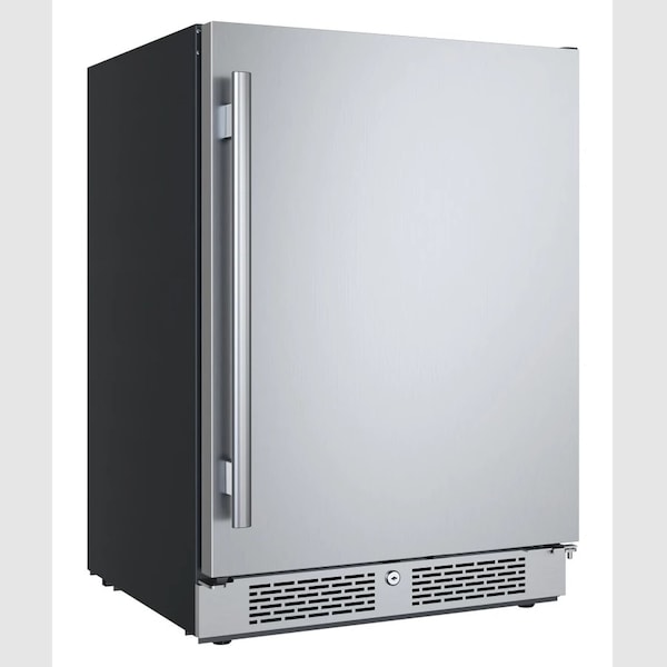 Avallon 24 Inch Wide 566 Cu Ft BuiltIn Compact Refrigerator with Right